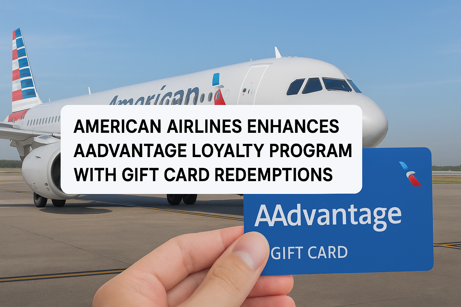 American Airlines Enhances AAdvantage Loyalty Program with Gift Card Redemptions