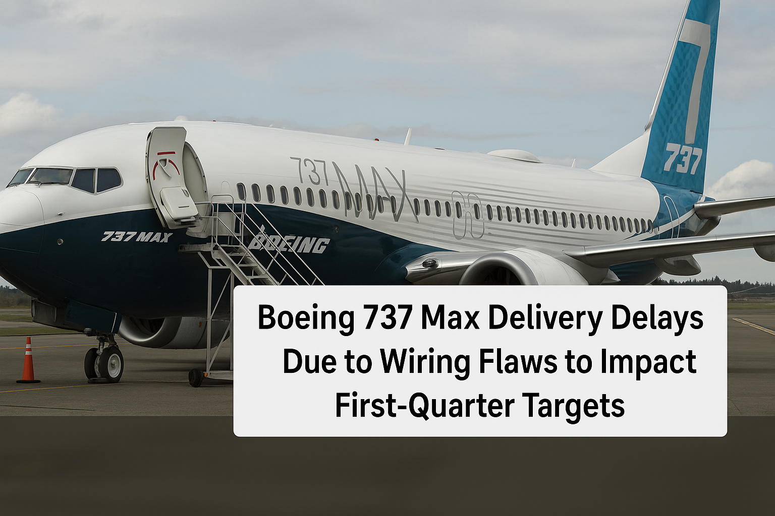 Boeing 737 Max Delivery Delays Due to Wiring Flaws to Impact First-Quarter Targets