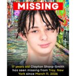 Clayton Sharp Smith missing