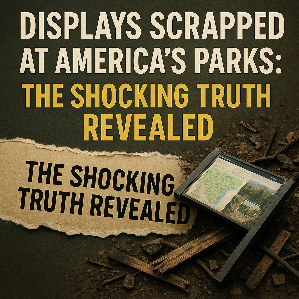 Illustration of Displays Scrapped at America’s Parks: The Shocking Truth Revealed