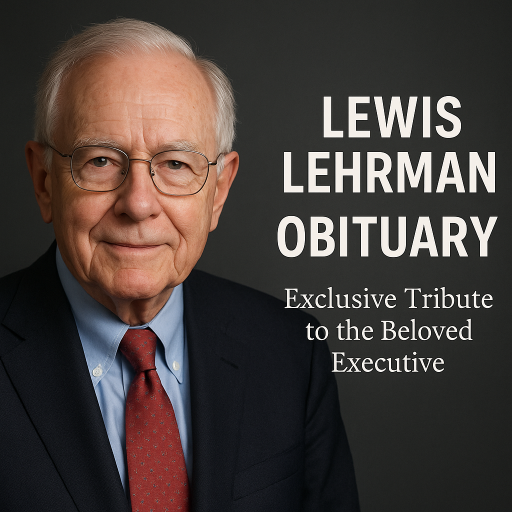 Illustration of Lewis Lehrman Obituary: Exclusive Tribute to the Beloved Executive