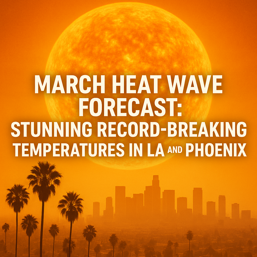 March Heat Wave Forecast: Stunning Record-Breaking Temperatures in LA and Phoenix