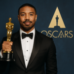 Illustration of Michael B. Jordan's Stunning Win: Best Actor Oscar for ‘Sinners’