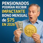 Illustration of Pensionados Podrían Recibir Impactante Bono Mensual de $75 en 2026