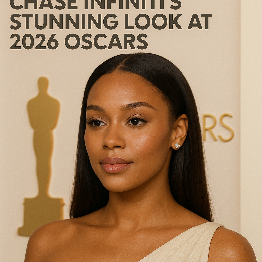 Illustration of Subtle Makeup Trends: Chase Infiniti’s Stunning Look at 2026 Oscars